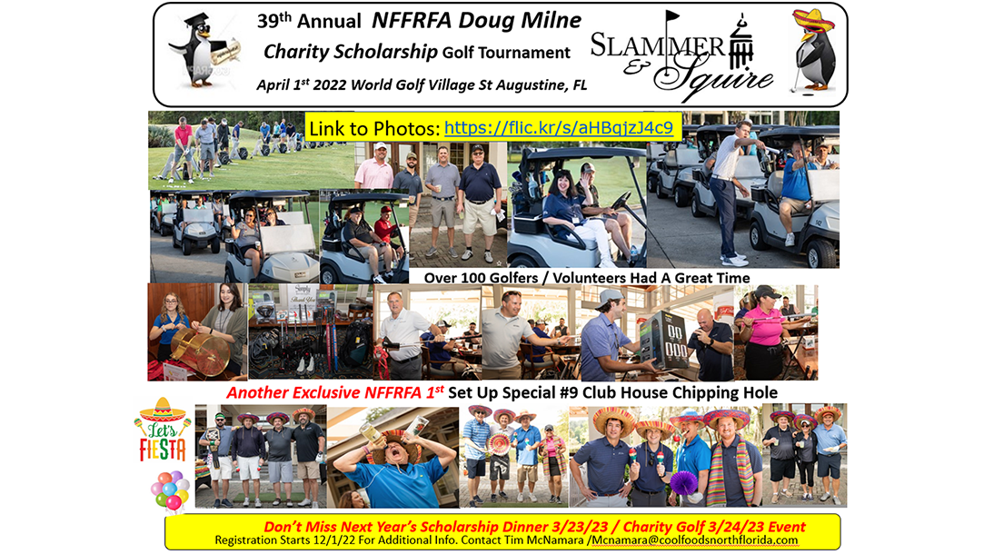 39th Annual NFFRFA Doug Milne Charity Scholarship Golf Tournament