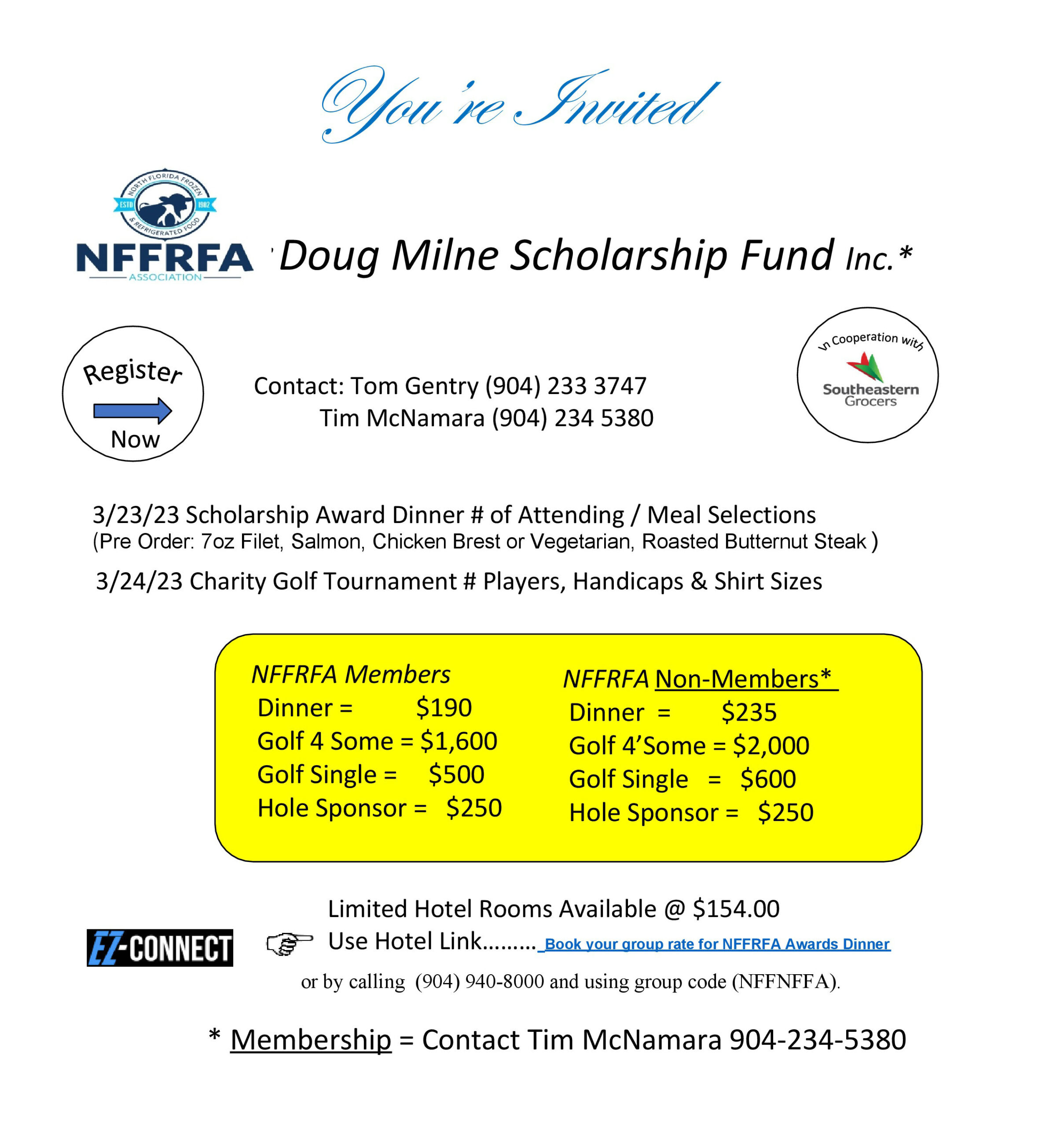 NFFRFA Doug Milne Scholarship Fund Inc.